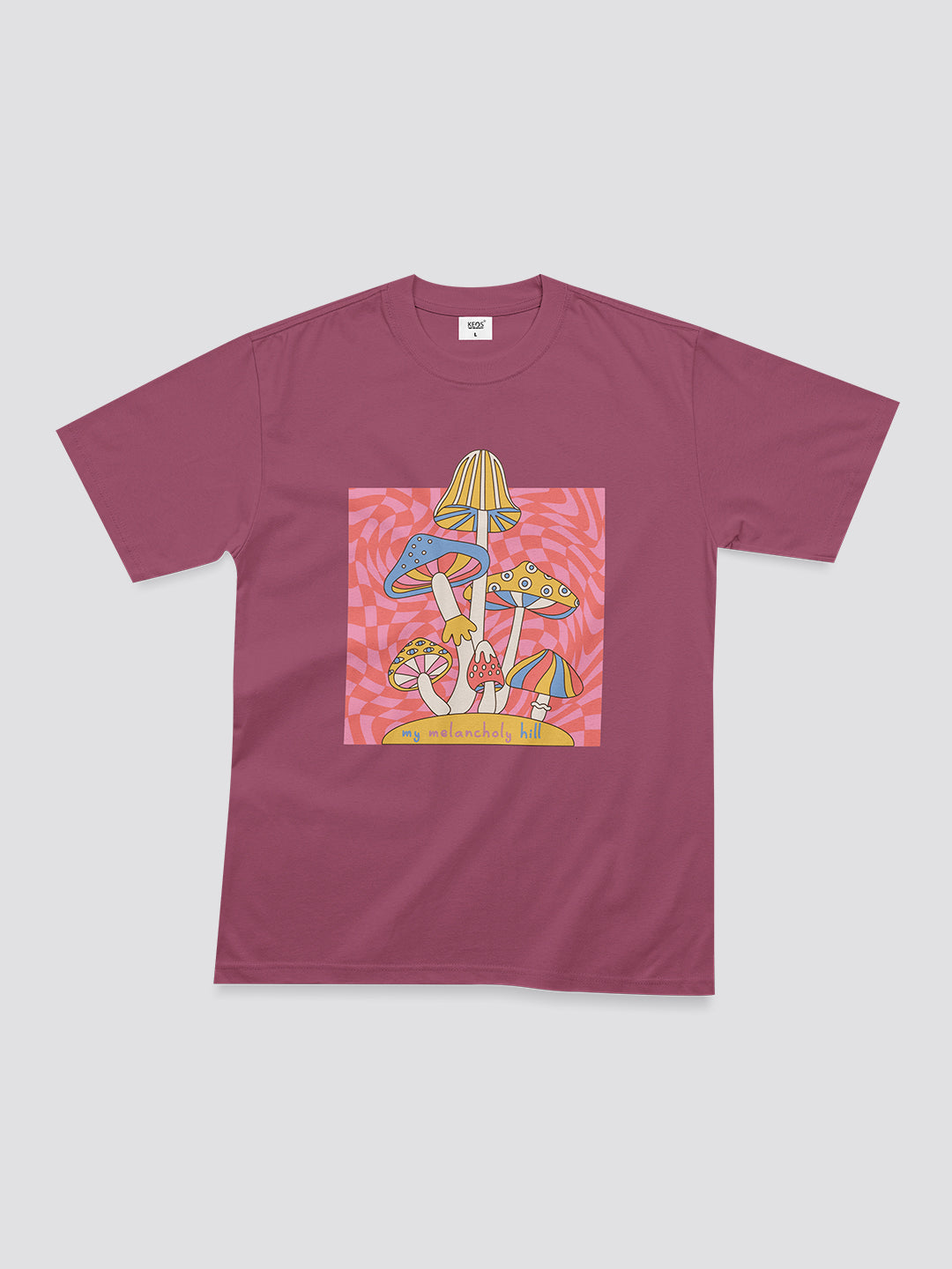 Organic Cotton Graphic T-Shirt – My Melancholy Hill | Regular Fit