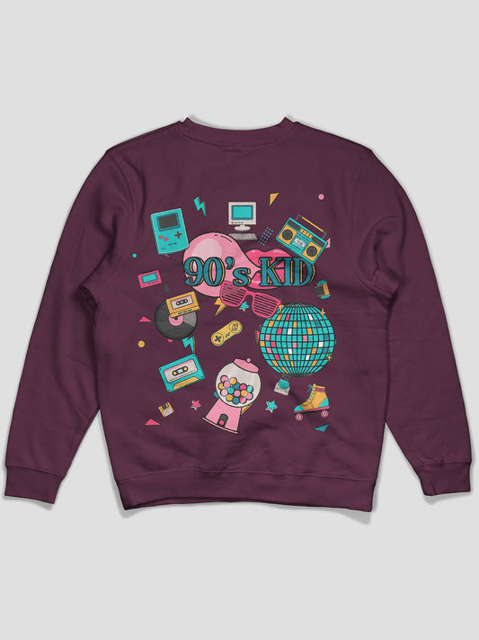 90's Kid Graphic Sweatshirt - keos.life