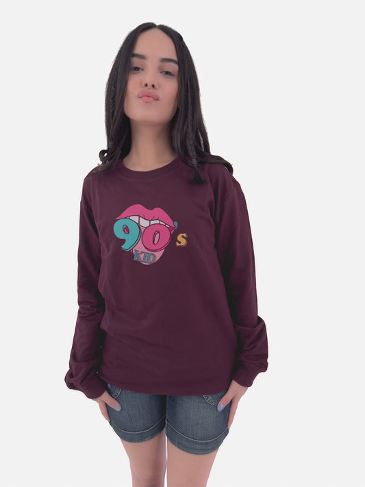 90's Kid Printed Sweatshirt - keos.life