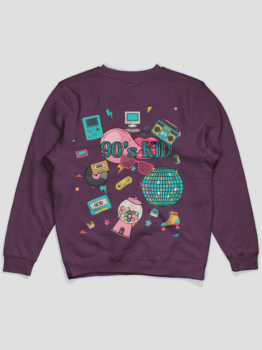 90's Kid Printed Sweatshirt - keos.life