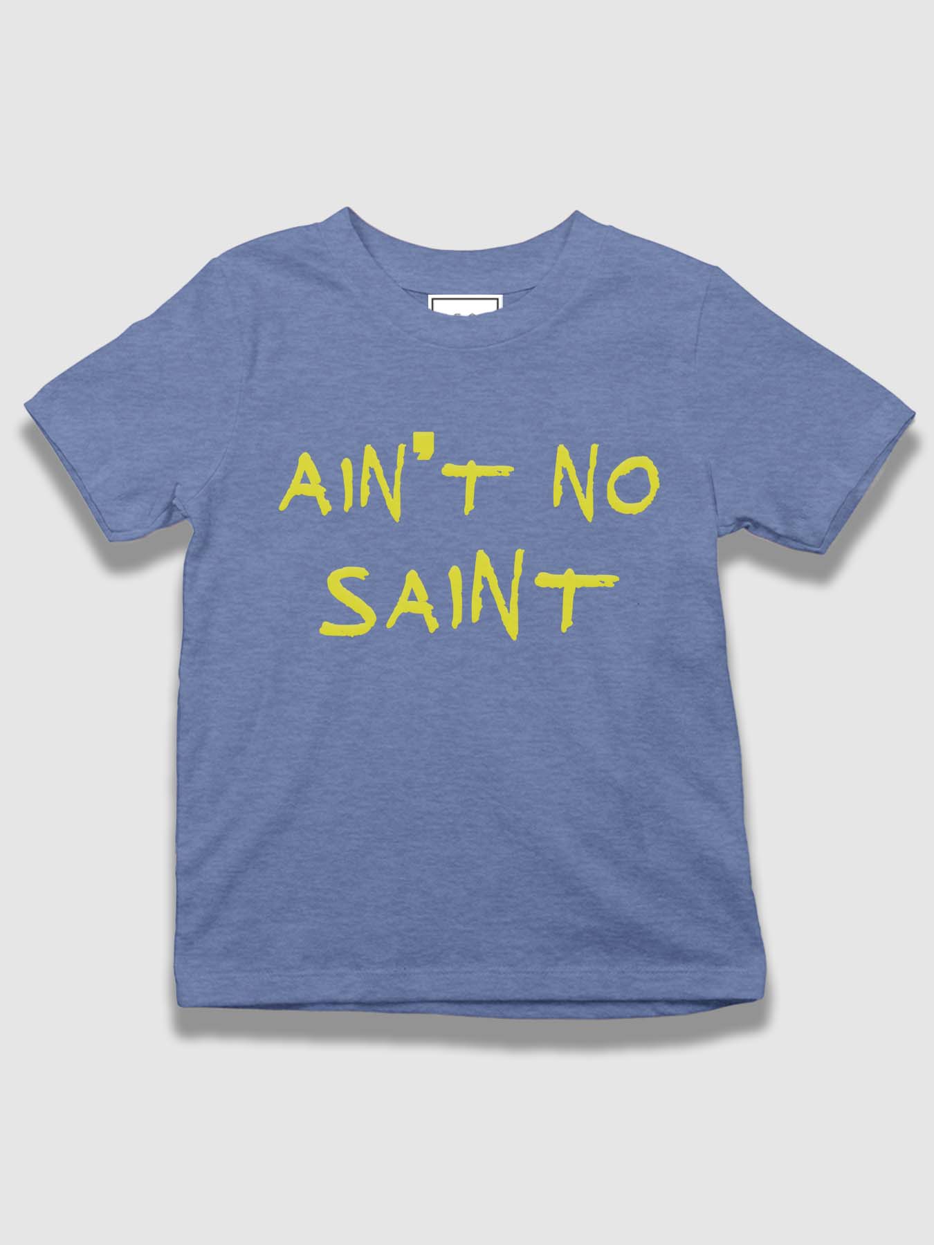 mini Ain't No Saint Organic Cotton T-shirt - keos.life