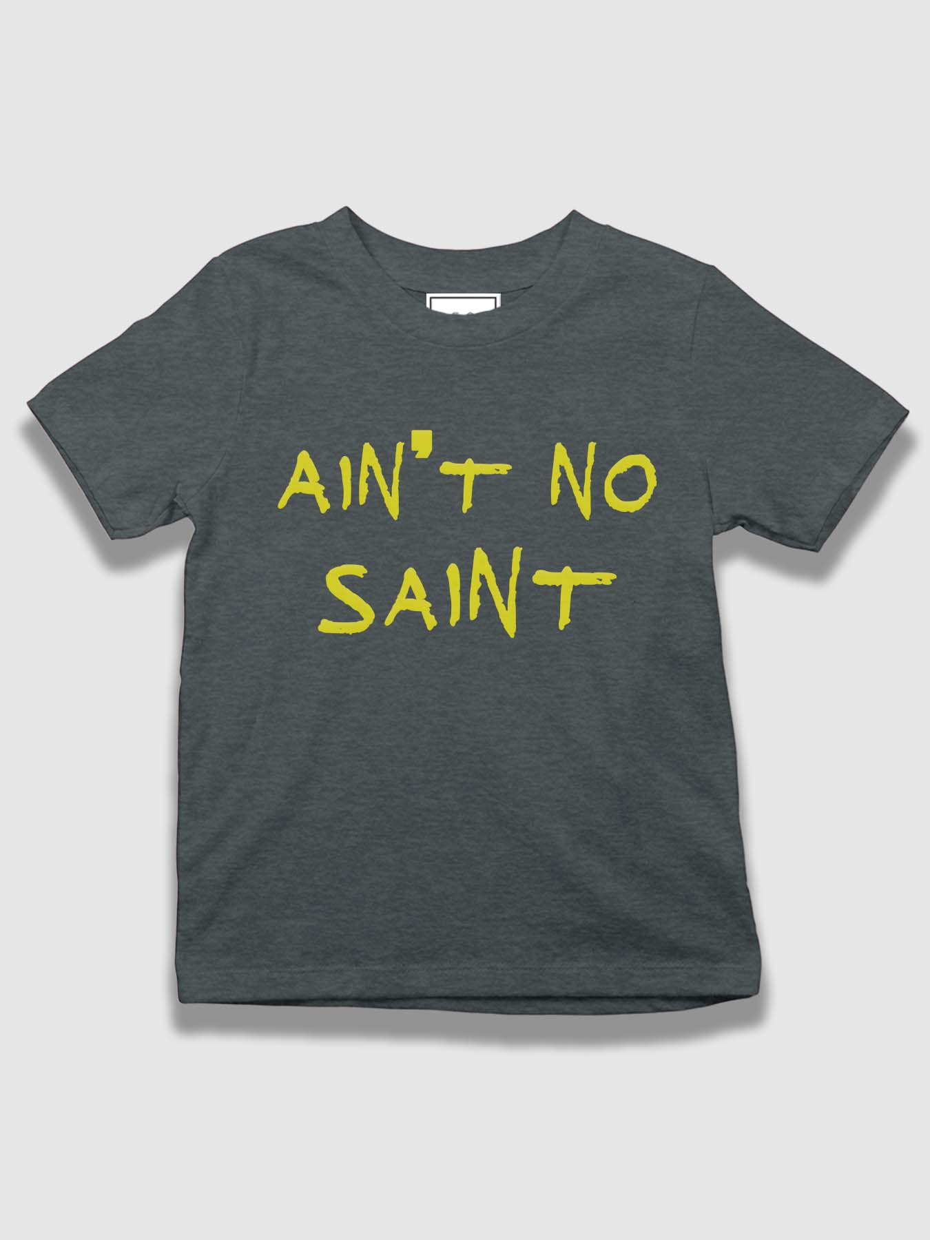 mini Ain't No Saint Organic Cotton T-shirt - keos.life