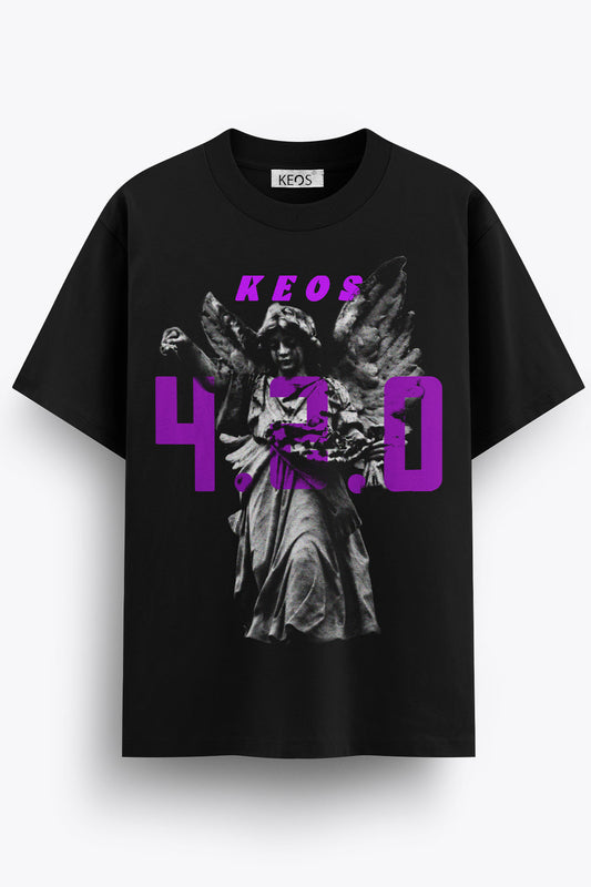 Angel 4.2.0 Premium Oversized Graphic Tee