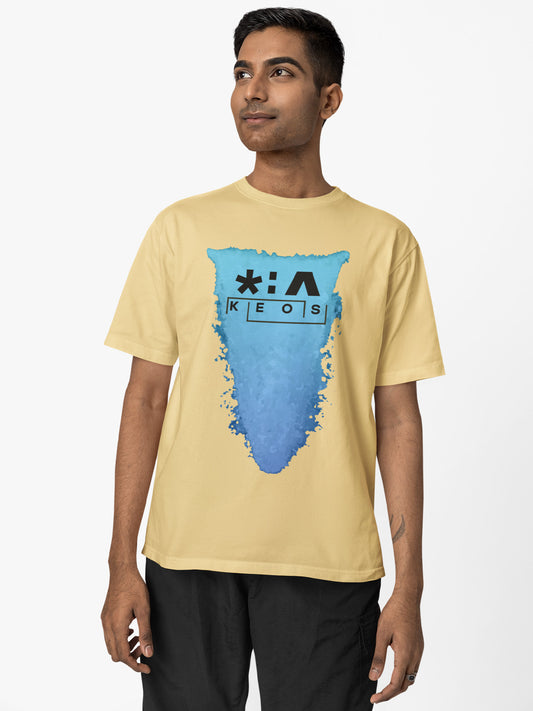 Organic Cotton Graphic T-Shirt –Arctic Fragments | Regular Fit