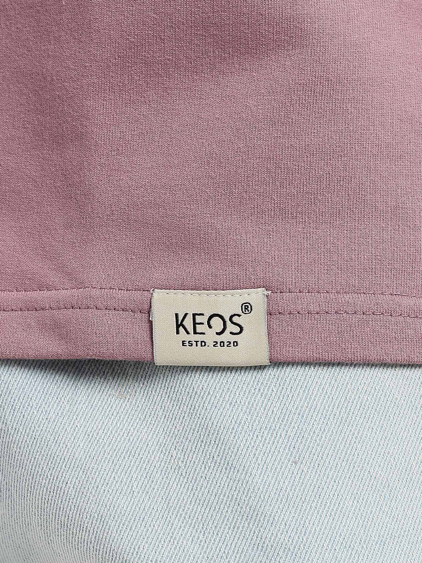 Premium Terry T-Shirt - Ash Rose | Oversized Fit | 240 GSM