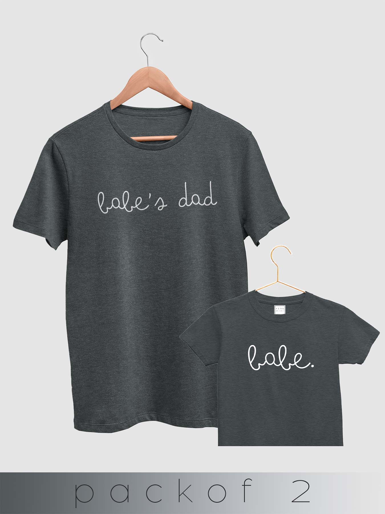 Mini & Me Babes Dad - Pack of 2 - keos.life