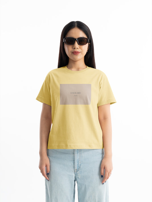 Organic Cotton Graphic T-Shirt – Baeburry Keos | Regular Fit