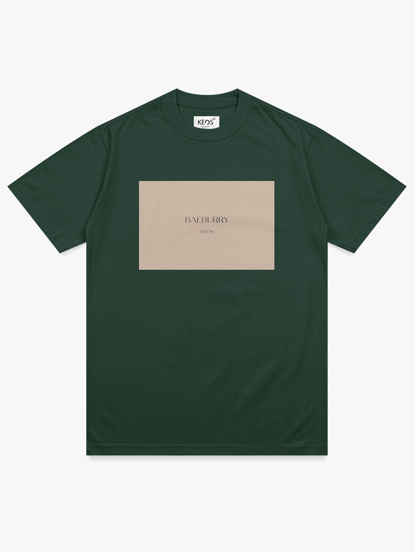 Organic Cotton Graphic T-Shirt – Baeburry Keos | Regular Fit