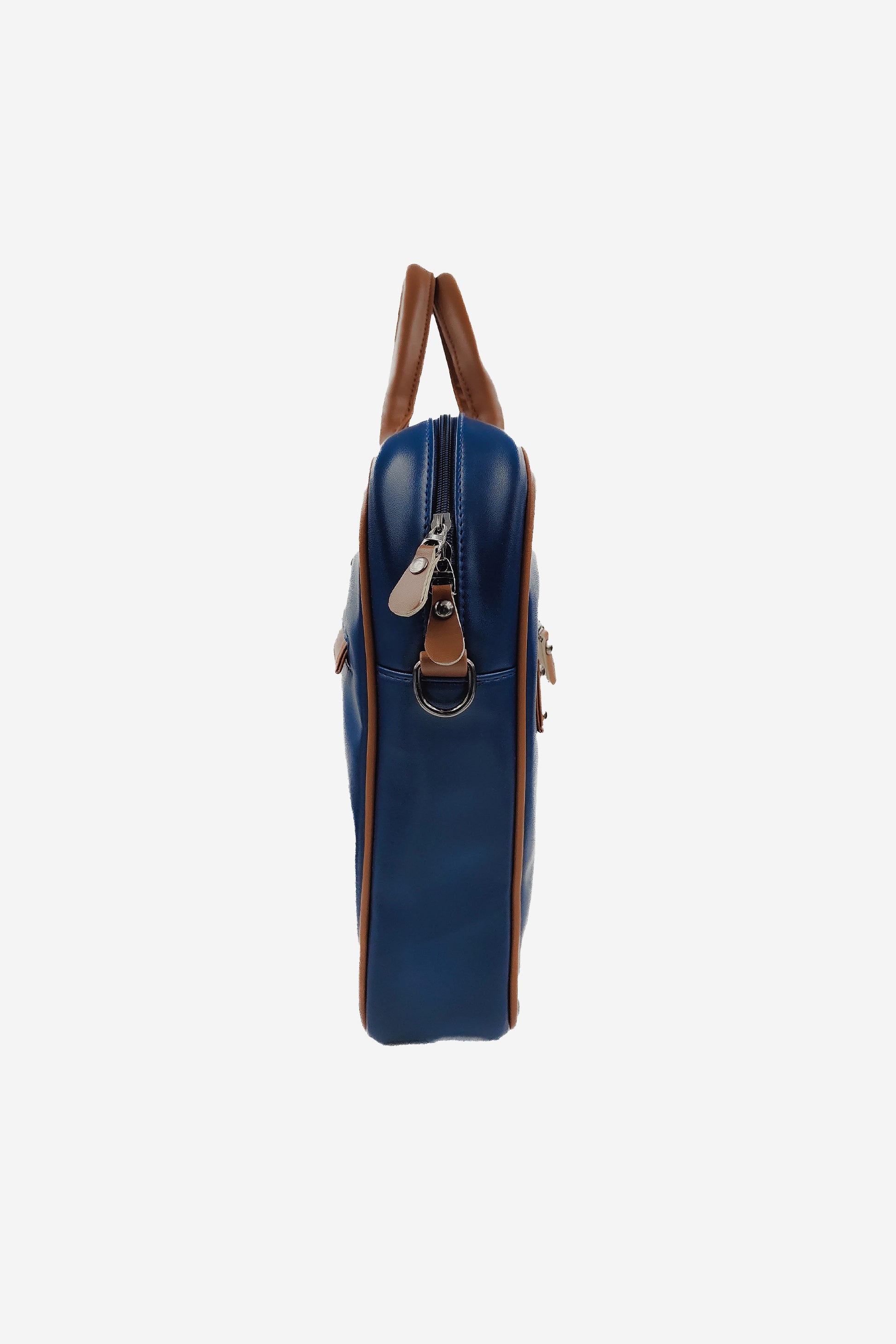 Unisex Azure Blue Laptop Messenger Bag - keos.life