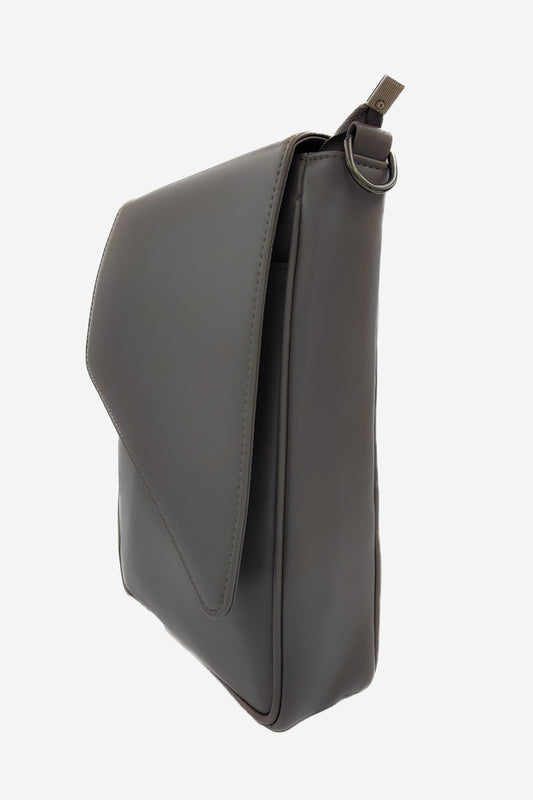 Unisex Grey Sling Bag - keos.life