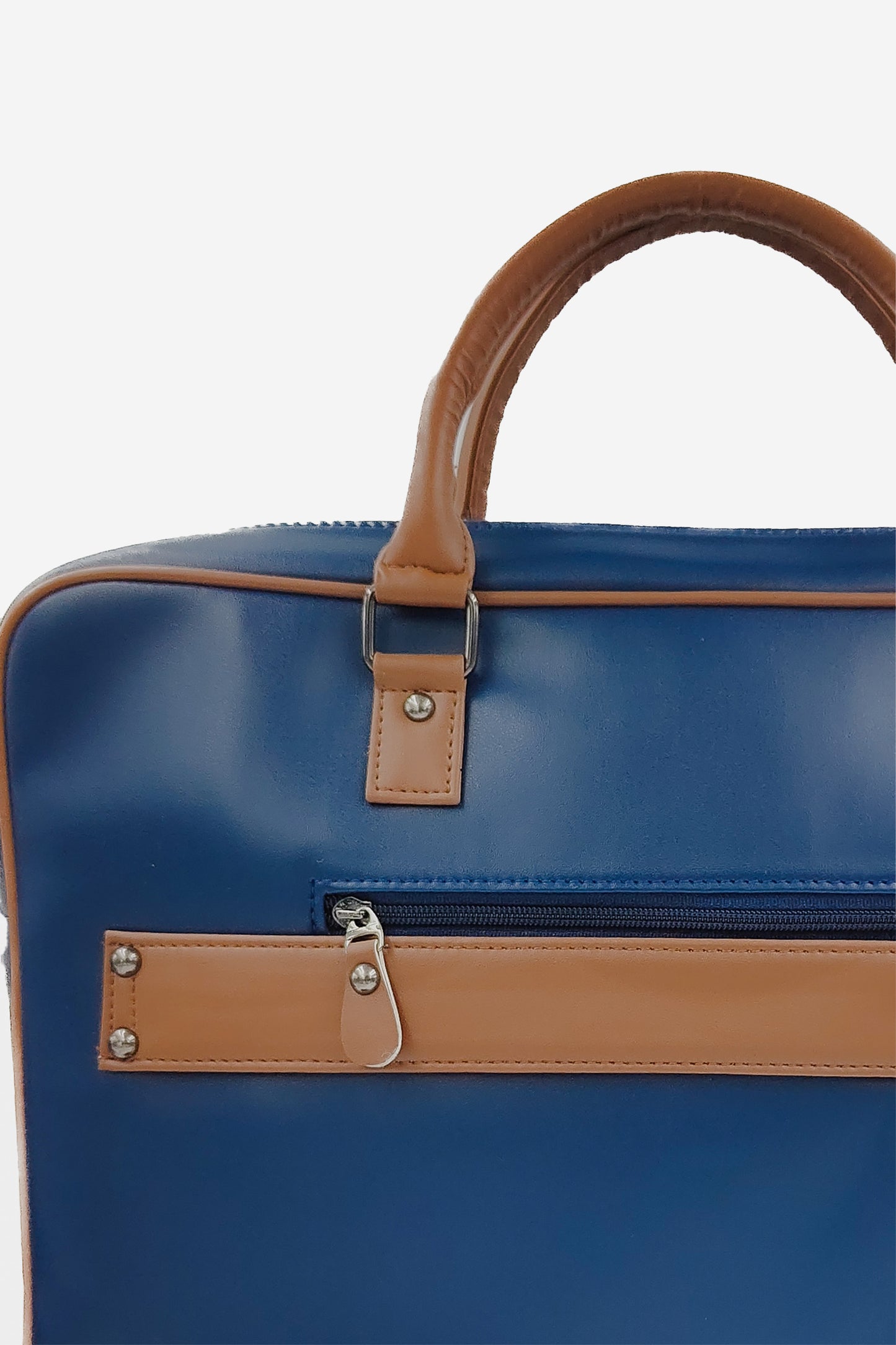 Unisex Azure Blue Laptop Messenger Bag - keos.life