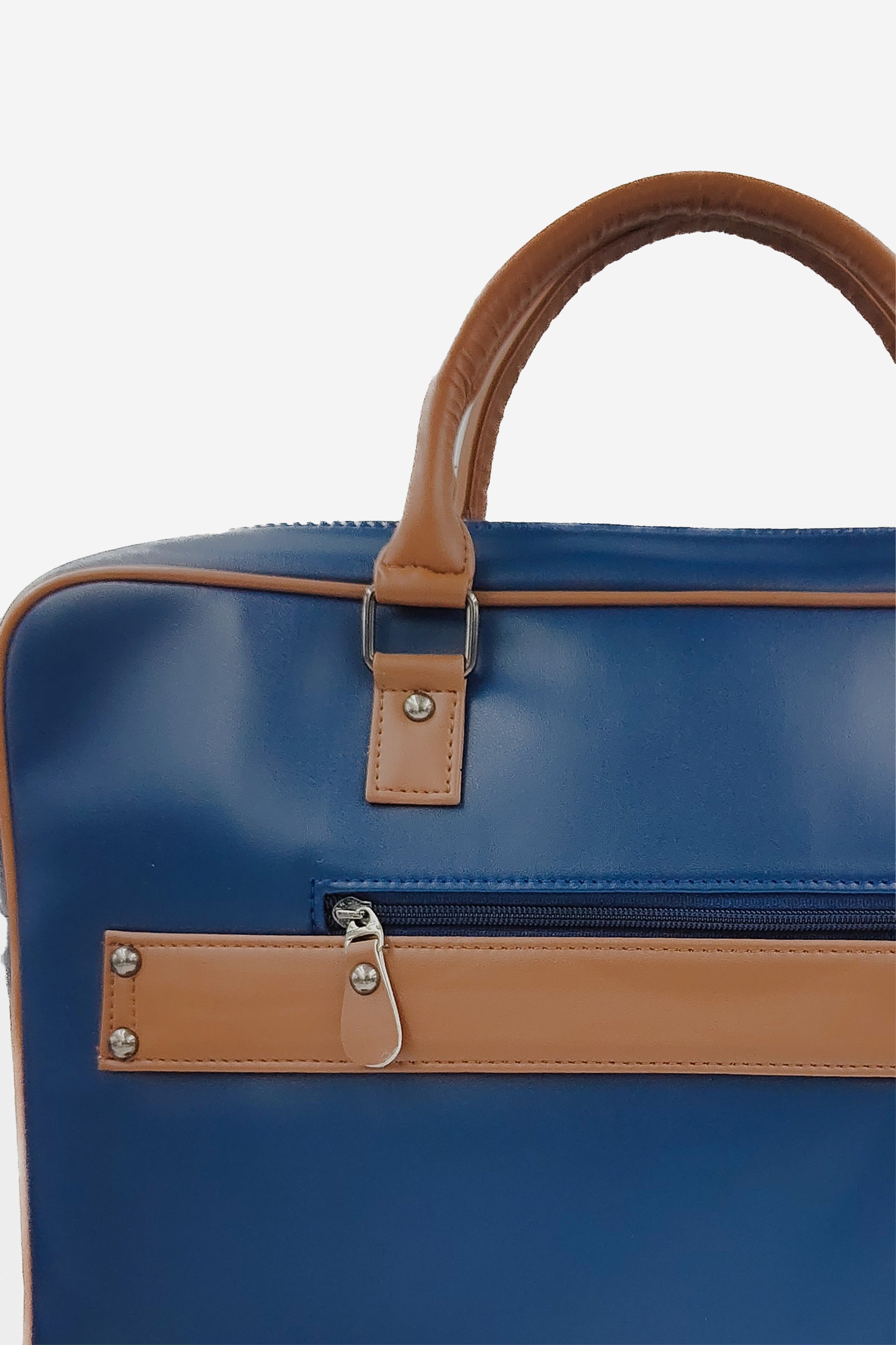 Unisex Azure Blue Laptop Messenger Bag - keos.life