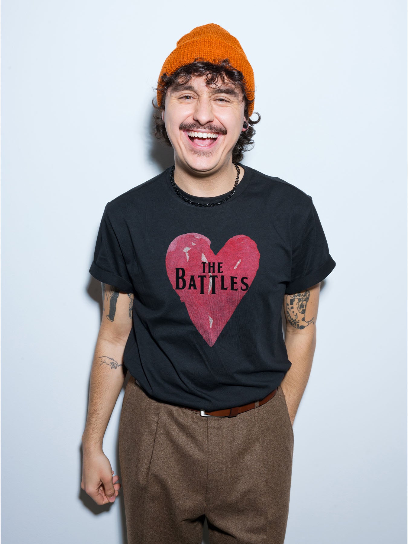 Organic Cotton Graphic T-Shirt – 'The Battles' | Regular Fit