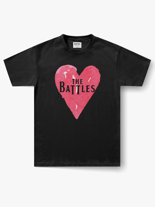 Organic Cotton Graphic T-Shirt – 'The Battles' | Regular Fit
