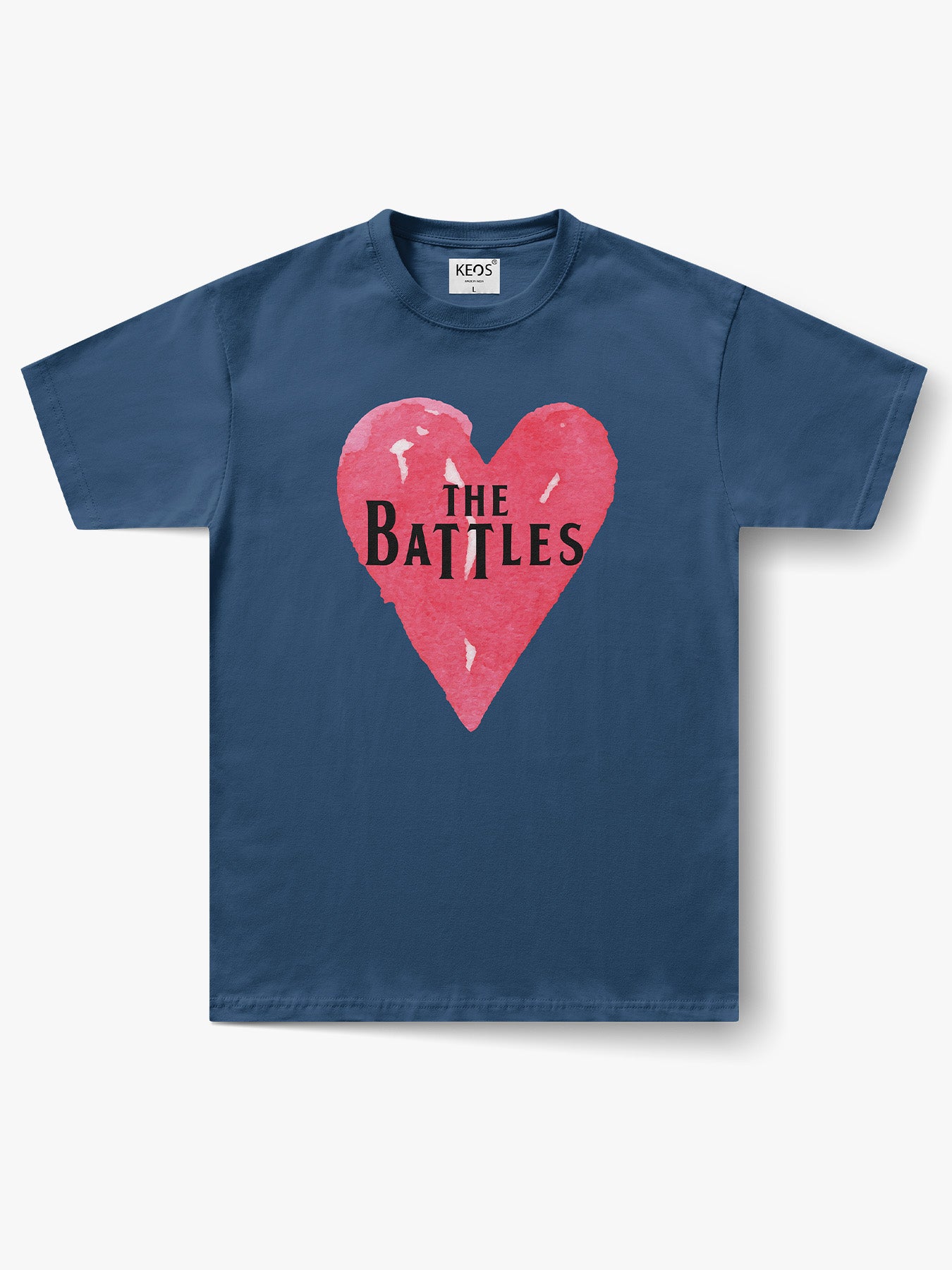 Organic Cotton Graphic T-Shirt – 'The Battles' | Regular Fit