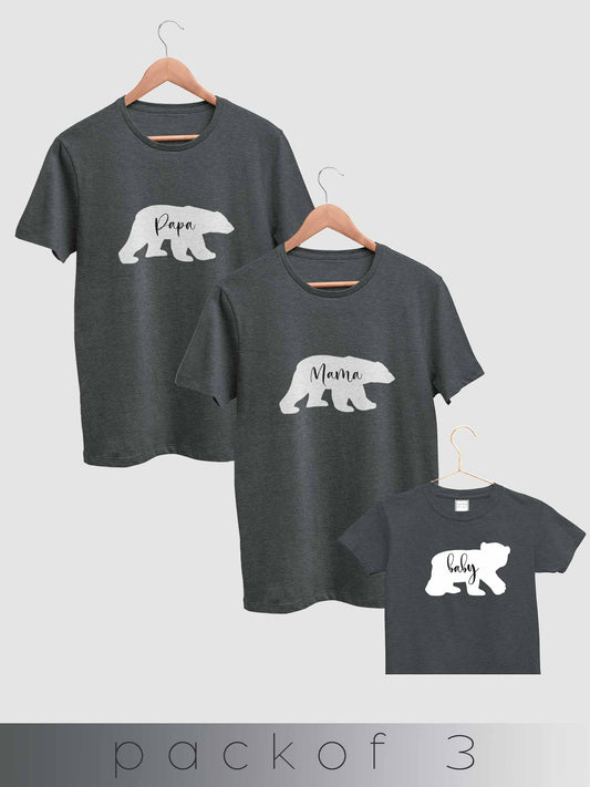 mini & Me Bear Family - Pack of 3 - keos.life