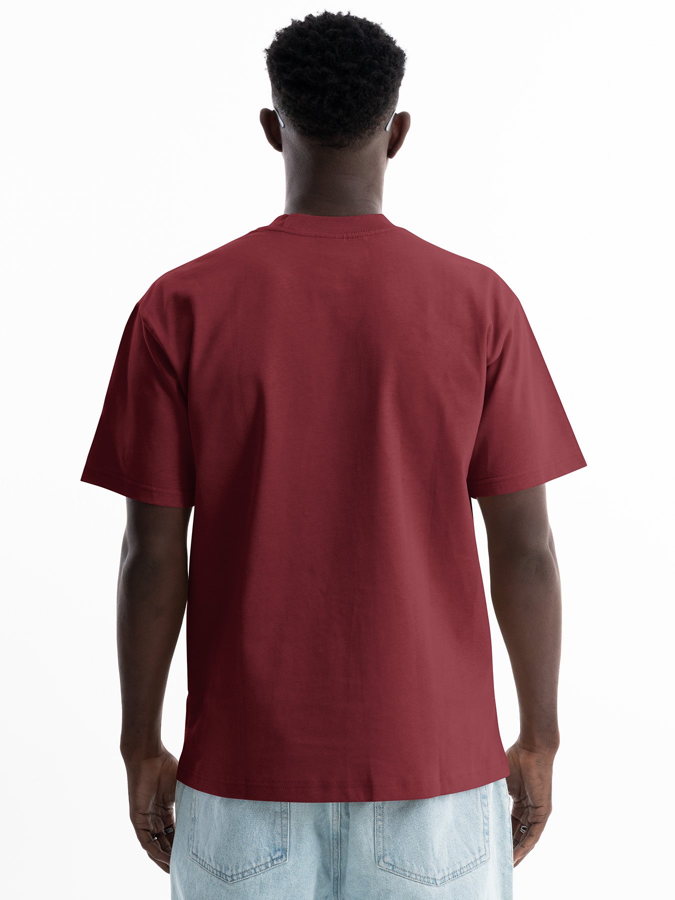 Organic Cotton Essential T-shirt - Berry | Regular Fit