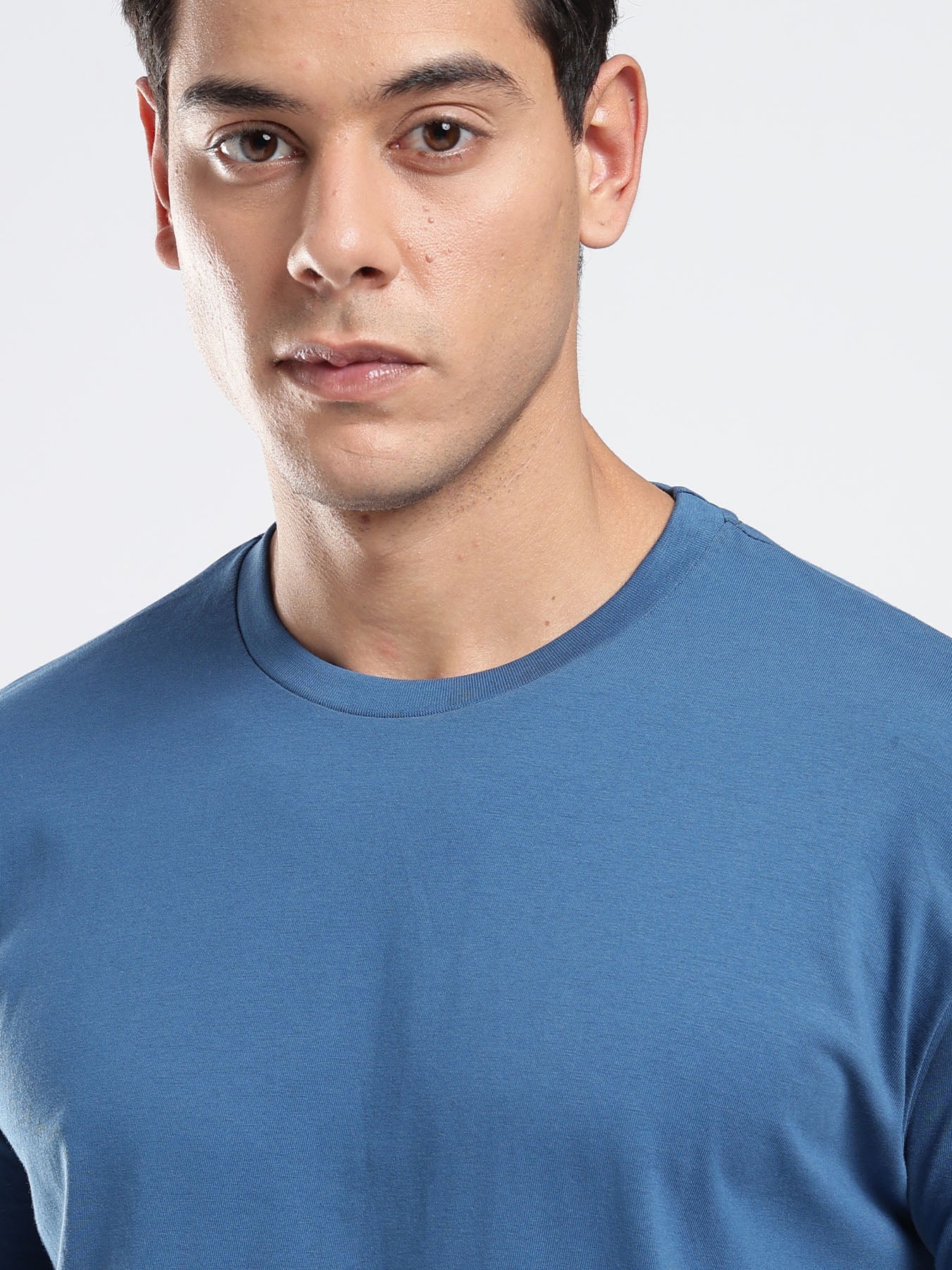 Organic Cotton Essential T-shirt - Blue Nova | Regular Fit