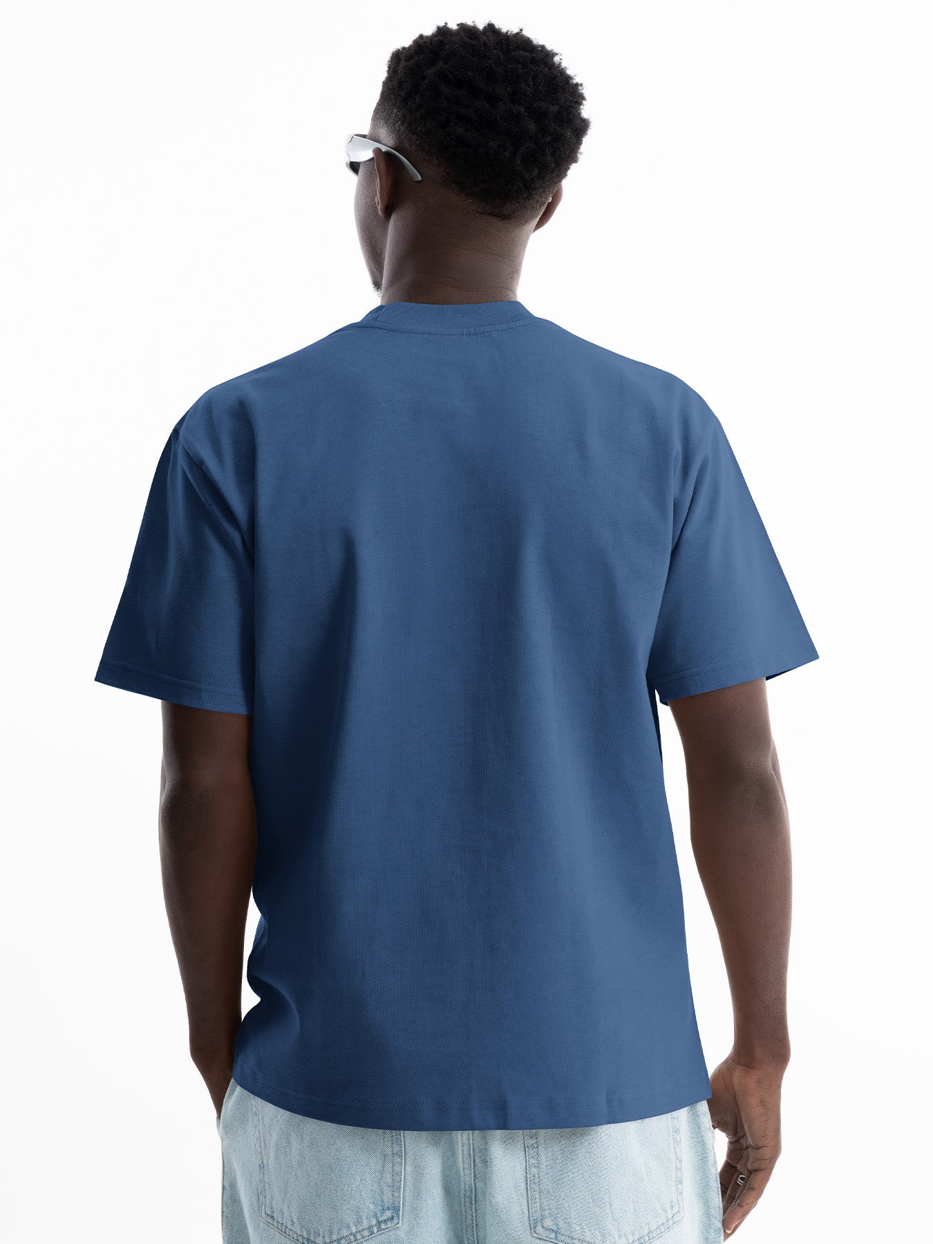 Organic Cotton Essential T-shirt - Blue Nova | Regular Fit