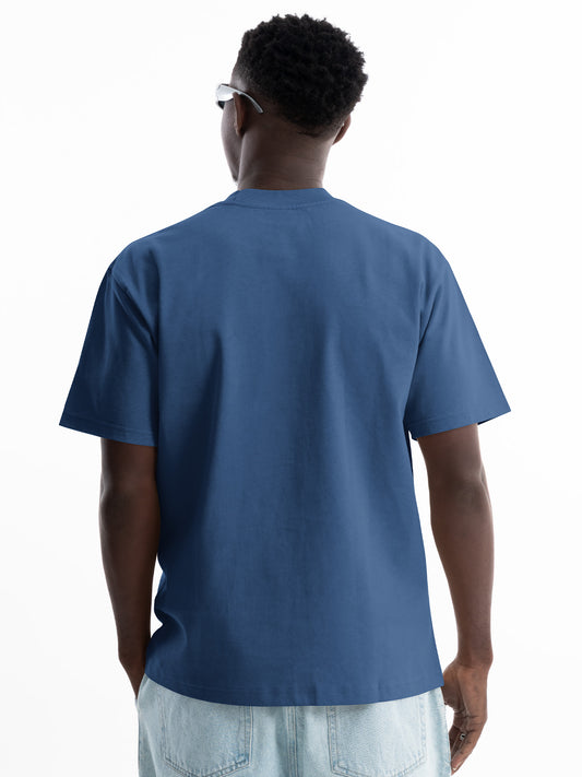 Organic Cotton Essential T-shirt - Blue Nova | Regular Fit