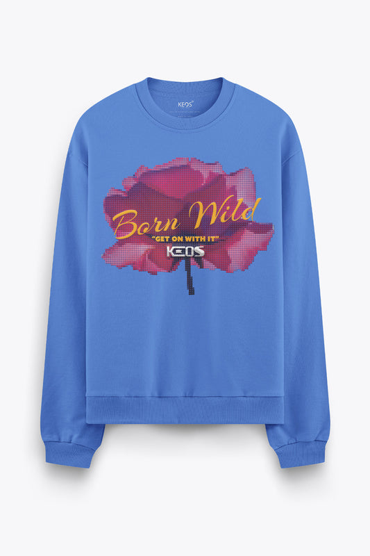 Graphic Sweatshirt - Born Wild