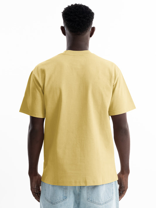 Organic Cotton Essential T-shirt - Butter | Regular Fit