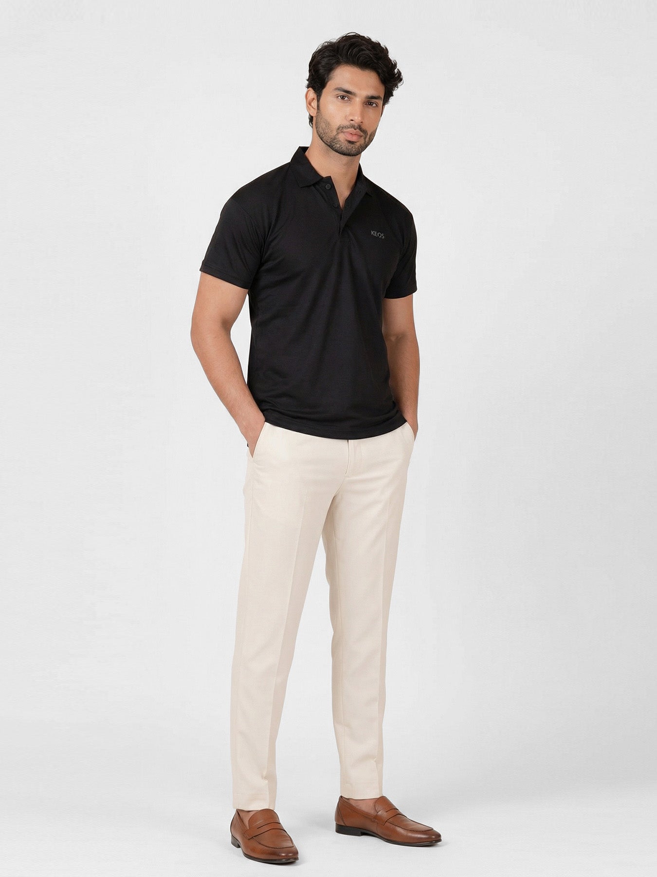 Supima Luxe Polo - Black