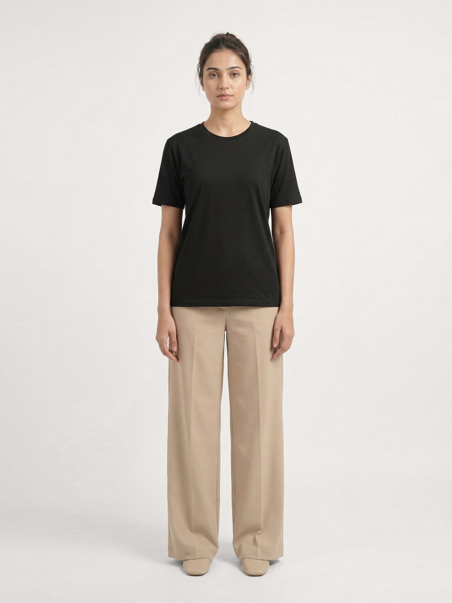 Black Organic Cotton Essential T-shirt