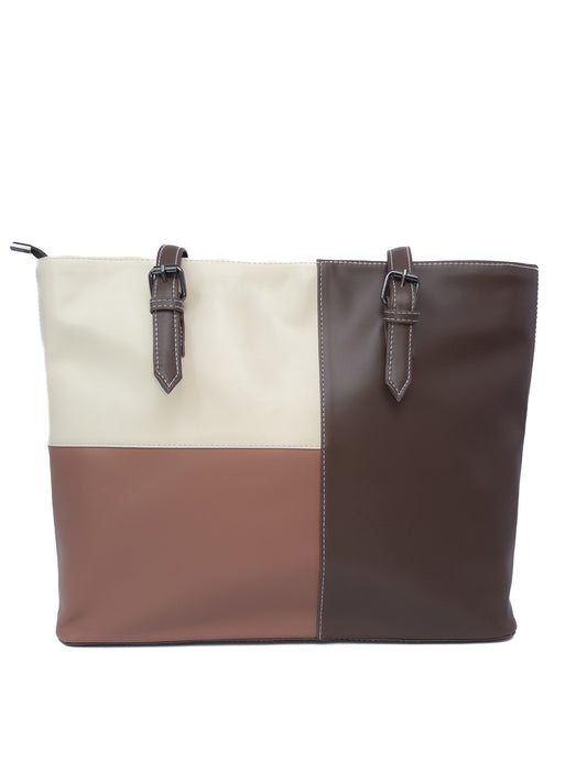 Colour Block Tote Bag - keos.life