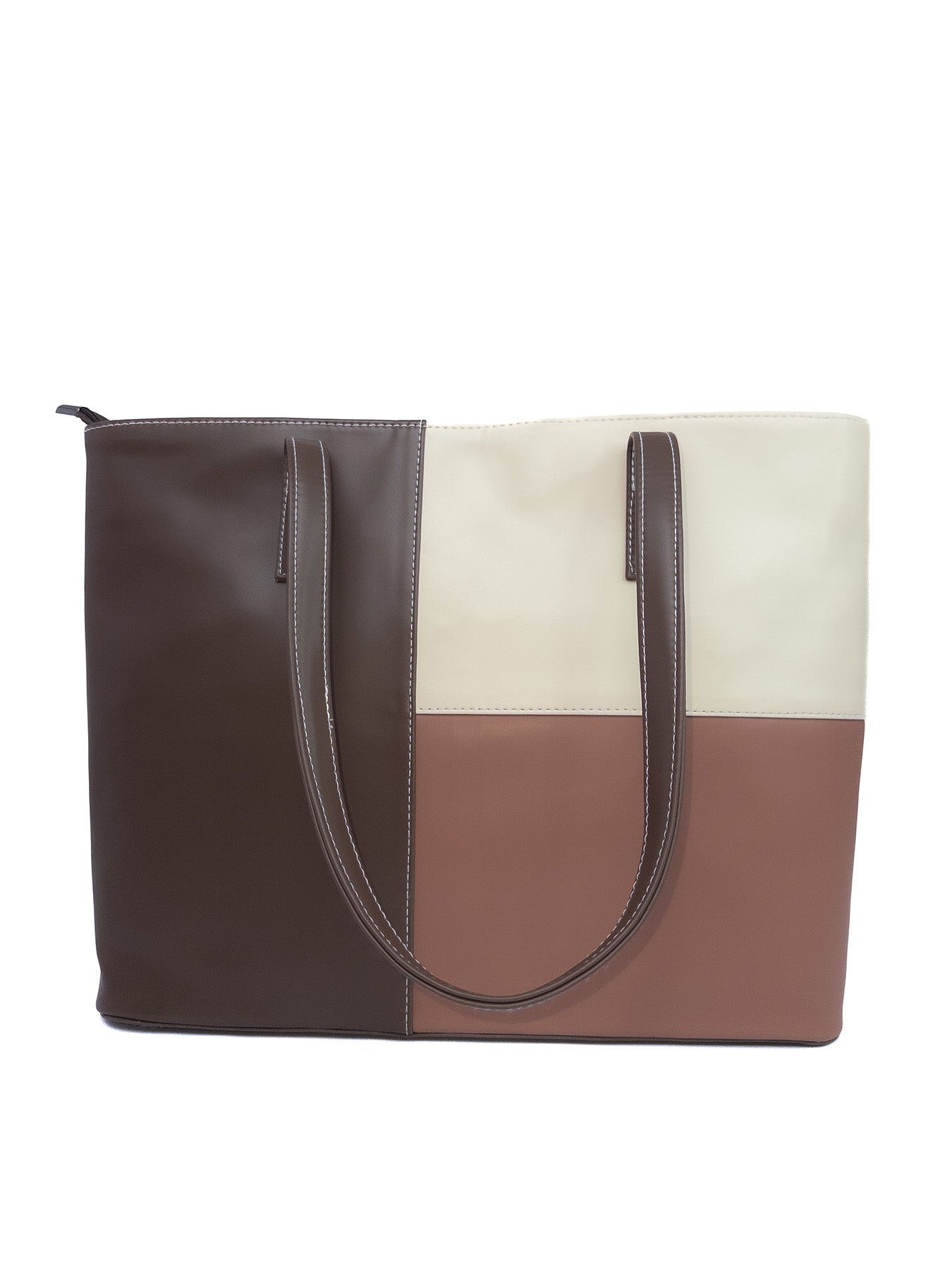 Colour Block Tote Bag - keos.life