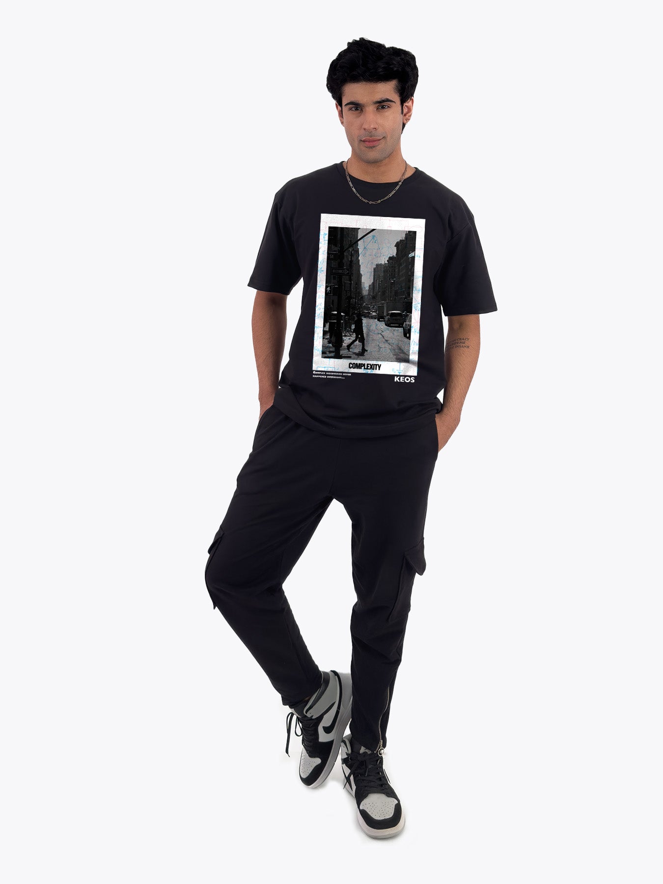 Organic Cotton Graphic T-Shirt – Complexity | Oversized Fit