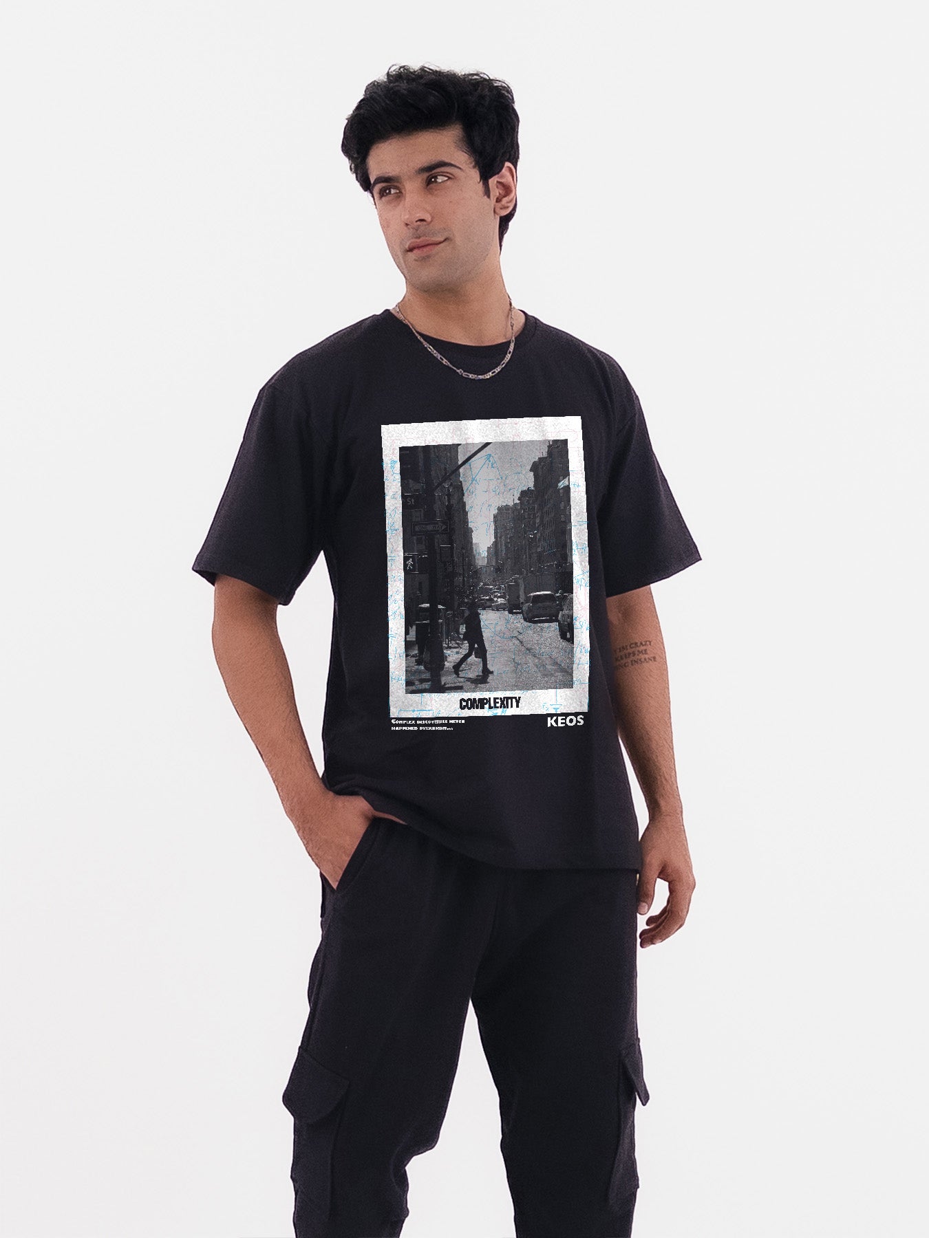 Organic Cotton Graphic T-Shirt – Complexity | Oversized Fit