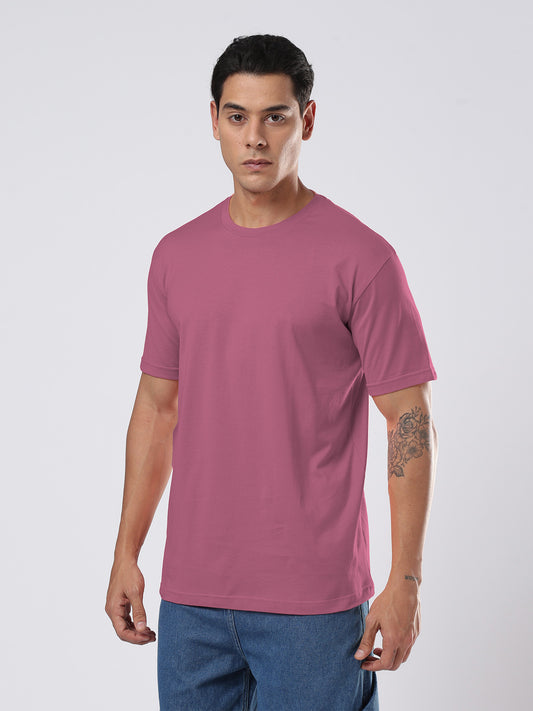 Organic Cotton Essential T-shirt - Deep Lilac | Regular Fit