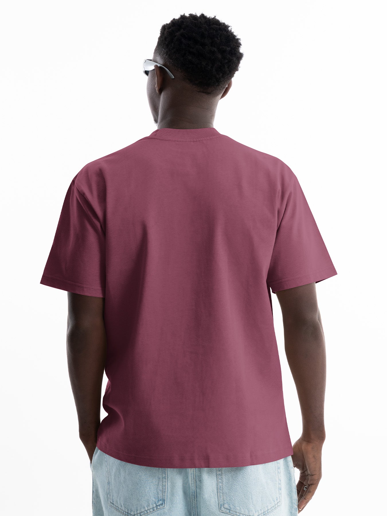 Organic Cotton Essential T-shirt - Deep Lilac | Regular Fit
