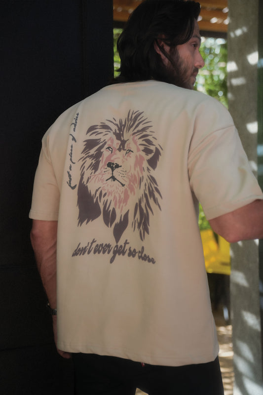 Don't Ever Premium French Terry Oversized Graphic T-shirt