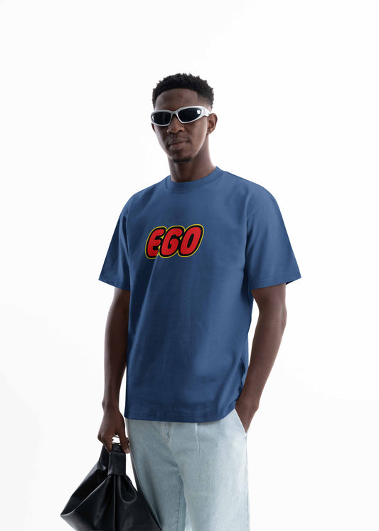 Organic Cotton Graphic T-Shirt – “EGO” | Regular Fit