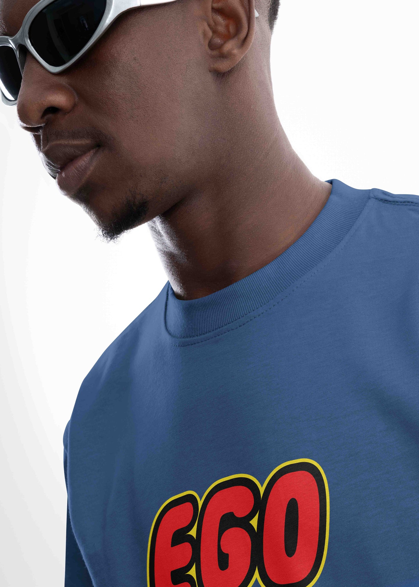 Organic Cotton Graphic T-Shirt – “EGO” | Regular Fit