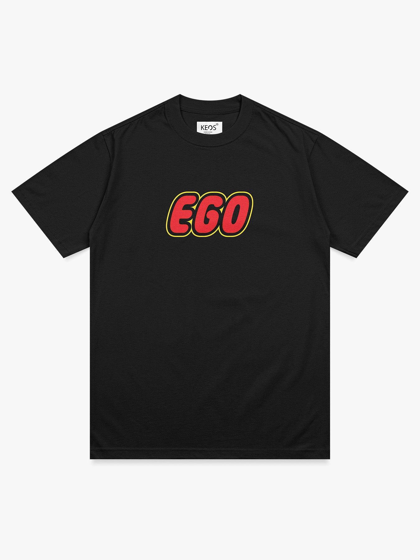 Organic Cotton Graphic T-Shirt – “EGO” | Regular Fit