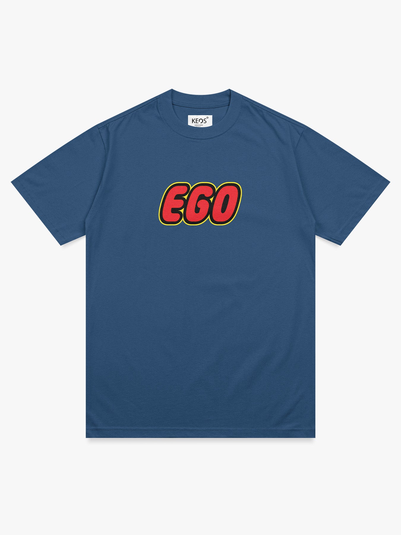 Organic Cotton Graphic T-Shirt – “EGO” | Regular Fit
