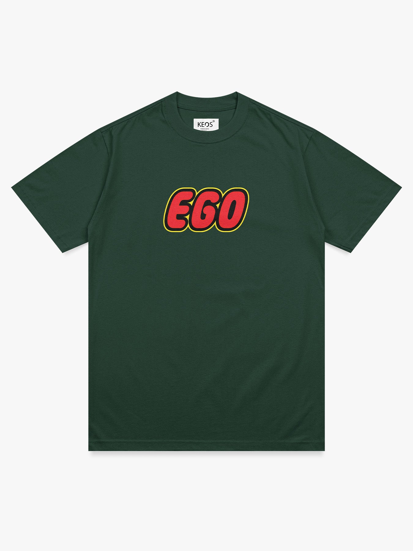 Organic Cotton Graphic T-Shirt – “EGO” | Regular Fit