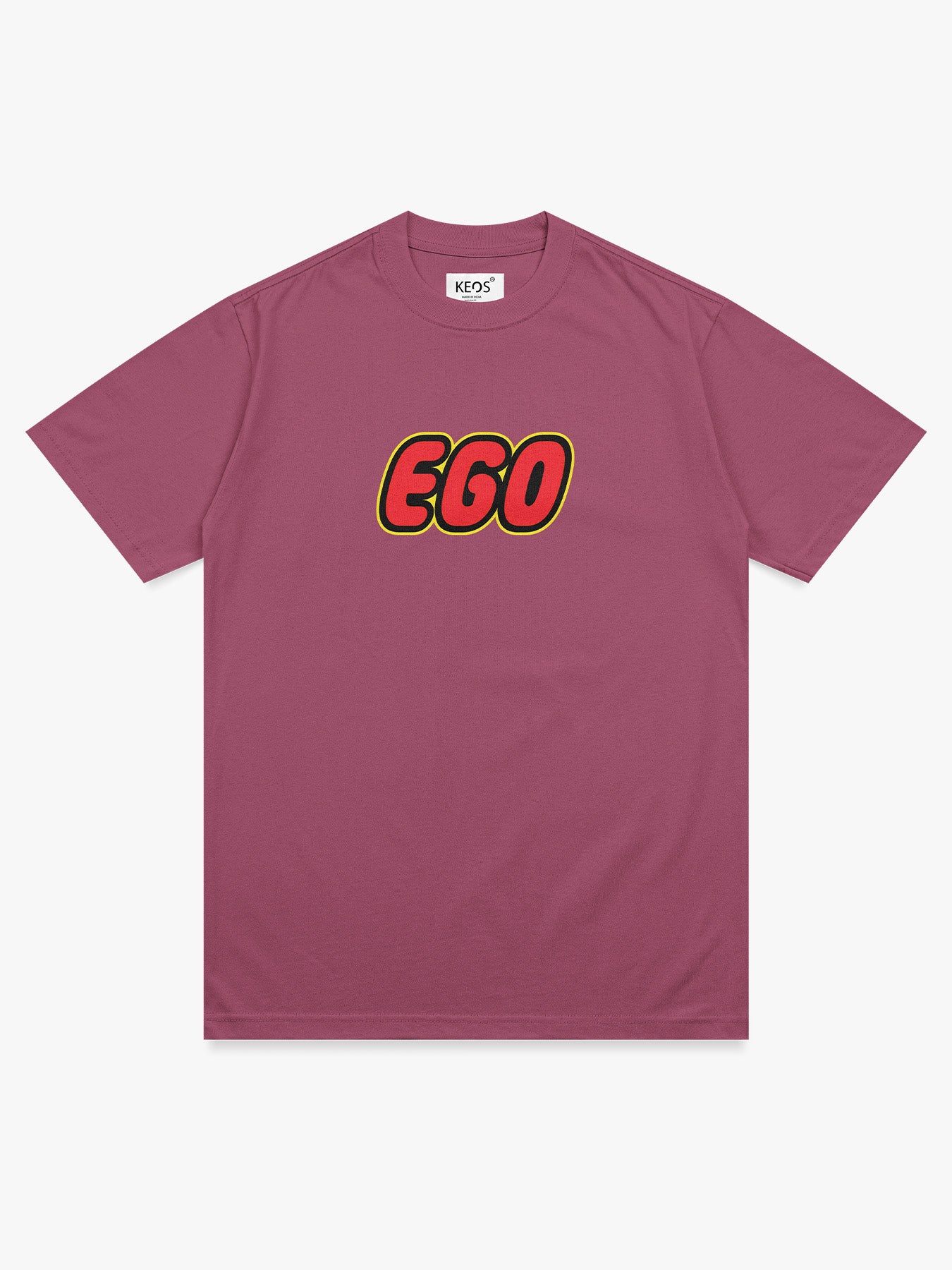 Organic Cotton Graphic T-Shirt – “EGO” | Regular Fit