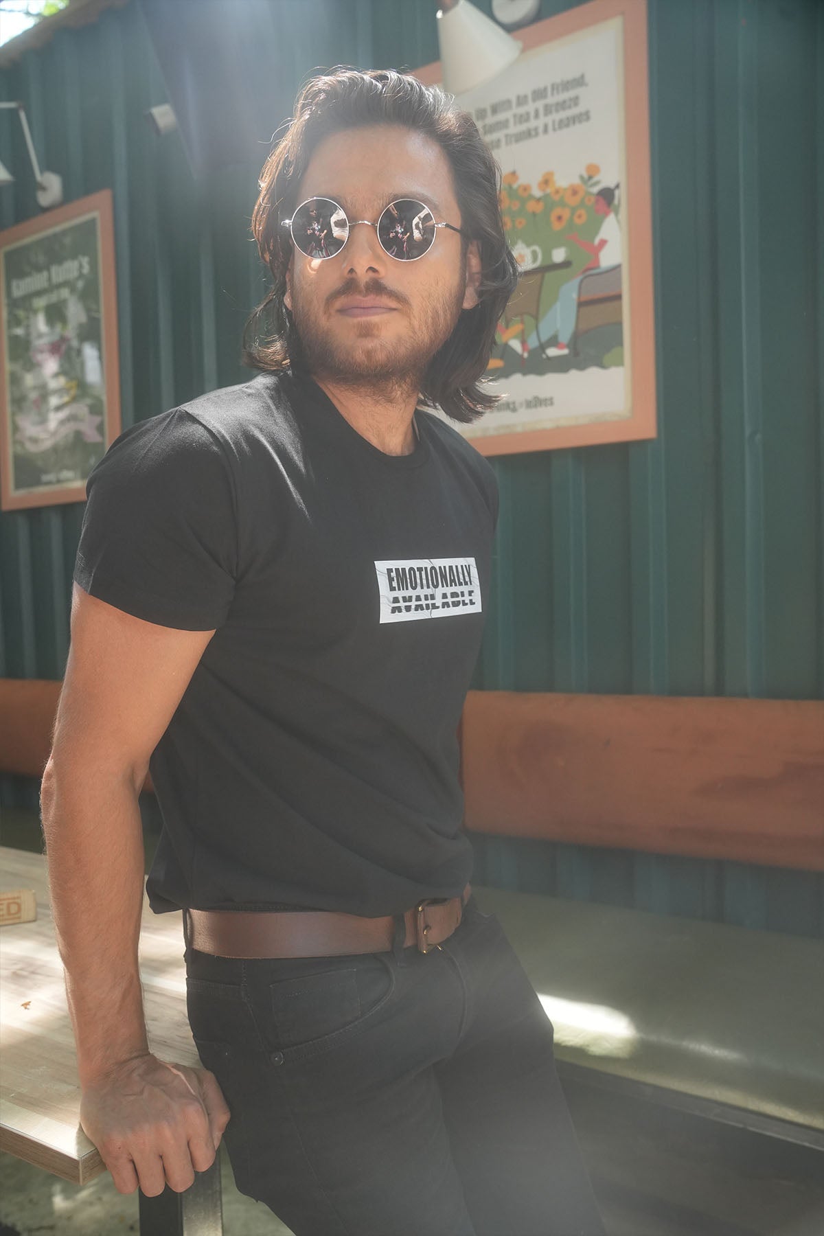 Organic Cotton Graphic T-Shirt – Emotionally Unavailable | Regular Fit