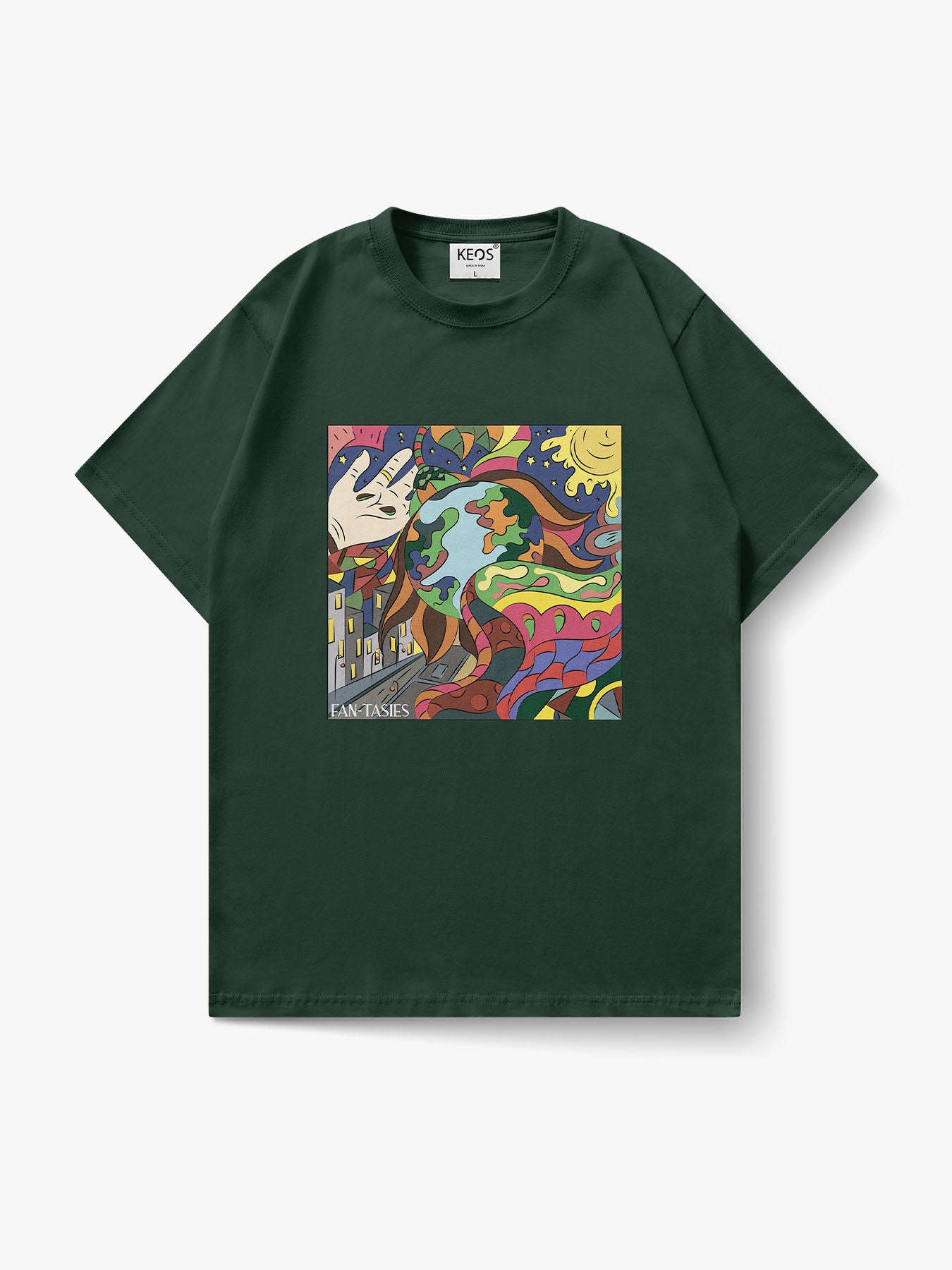 Organic Cotton Graphic T-Shirt – Fantasies | Regular Fit