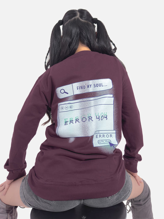 Find My Soul Printed Sweatshirt - keos.life
