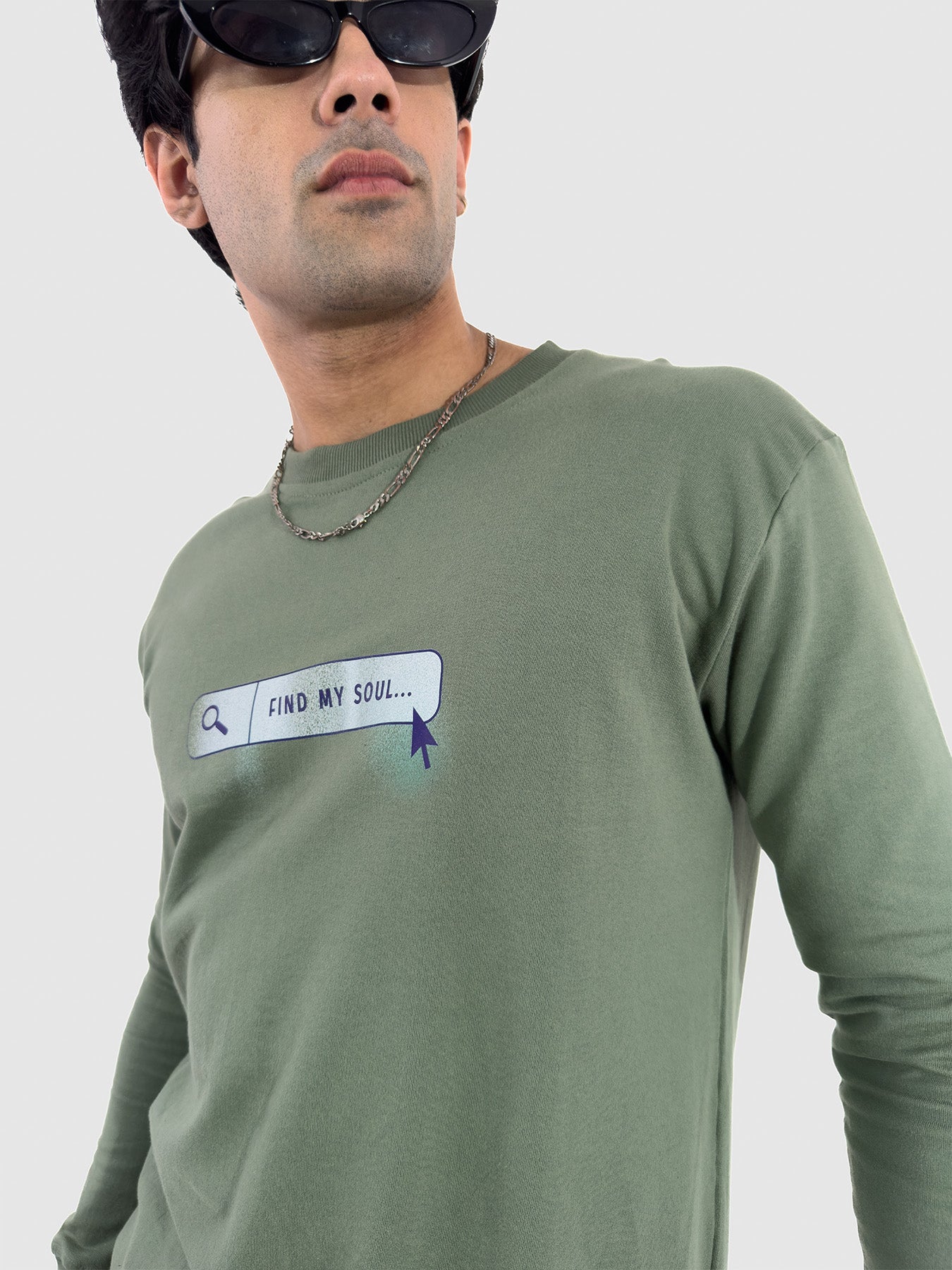 Find My Soul Graphic Sweatshirt - keos.life