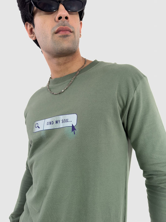 Find My Soul Graphic Sweatshirt - keos.life