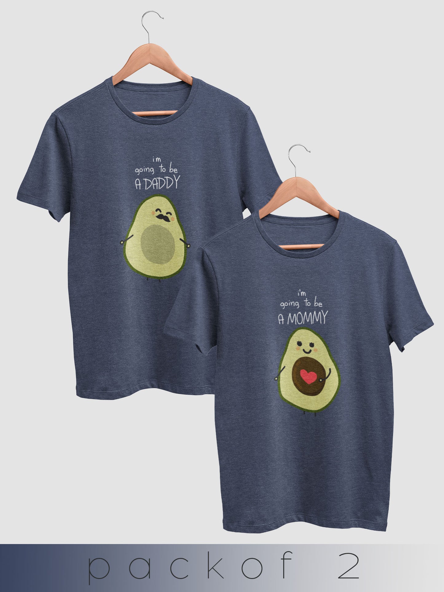mini & Me Matching T-Shirts – “We're going to be Parents” (Pack of 2)