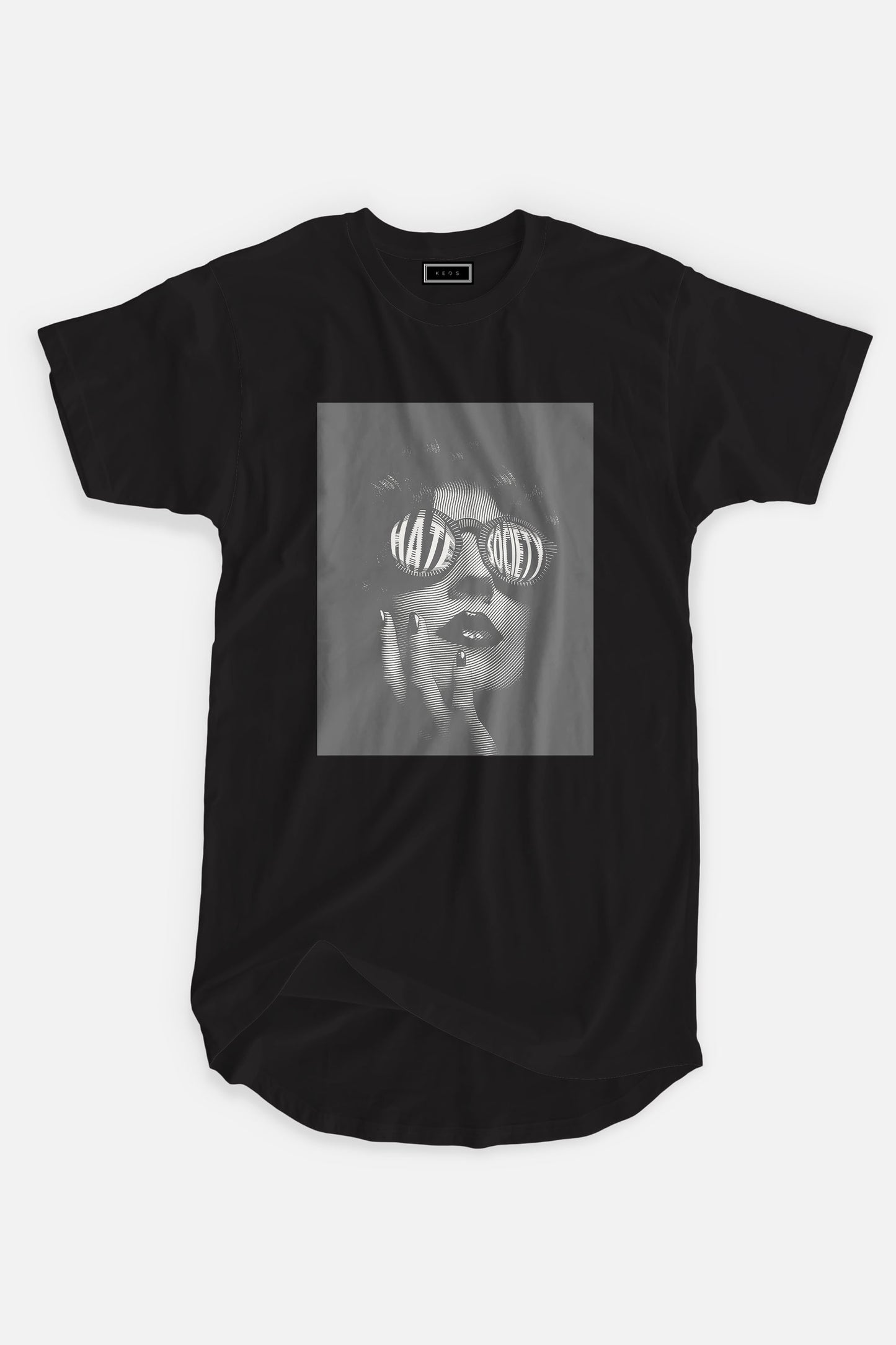 Longline Hate Society Organic Cotton T-shirt - keos.life