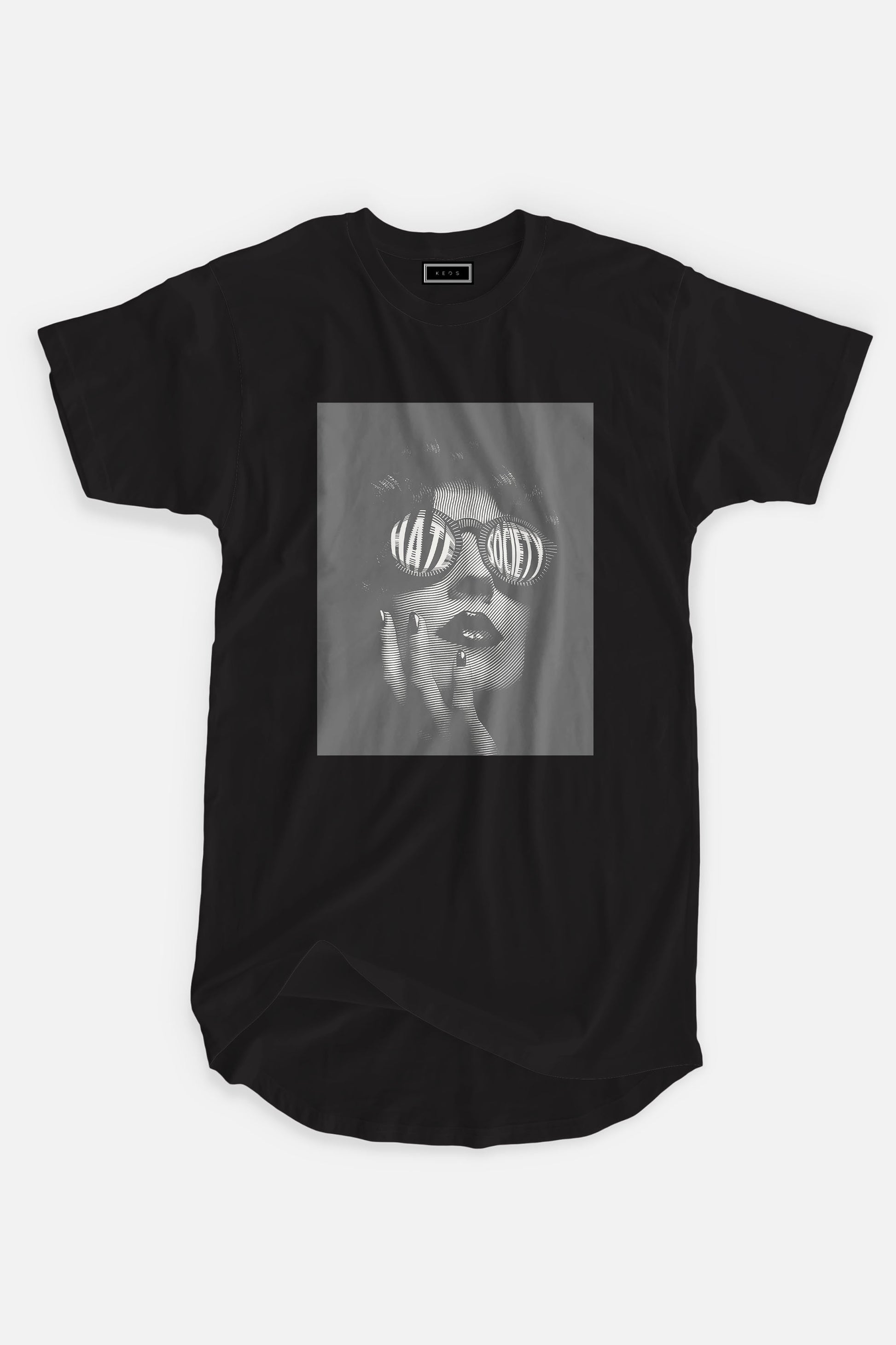 Longline Hate Society Organic Cotton T-shirt - keos.life
