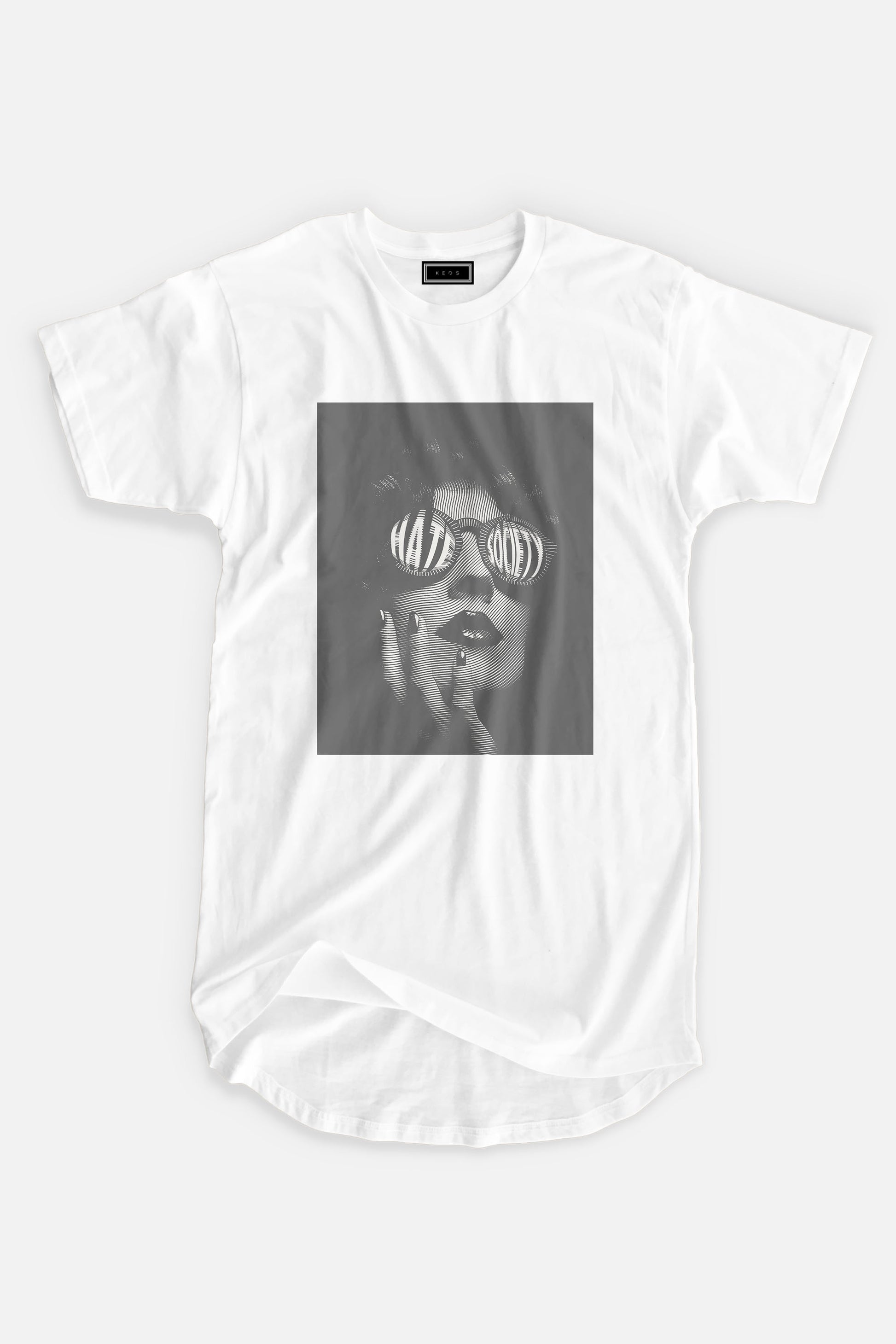 Longline Hate Society Organic Cotton T-shirt - keos.life